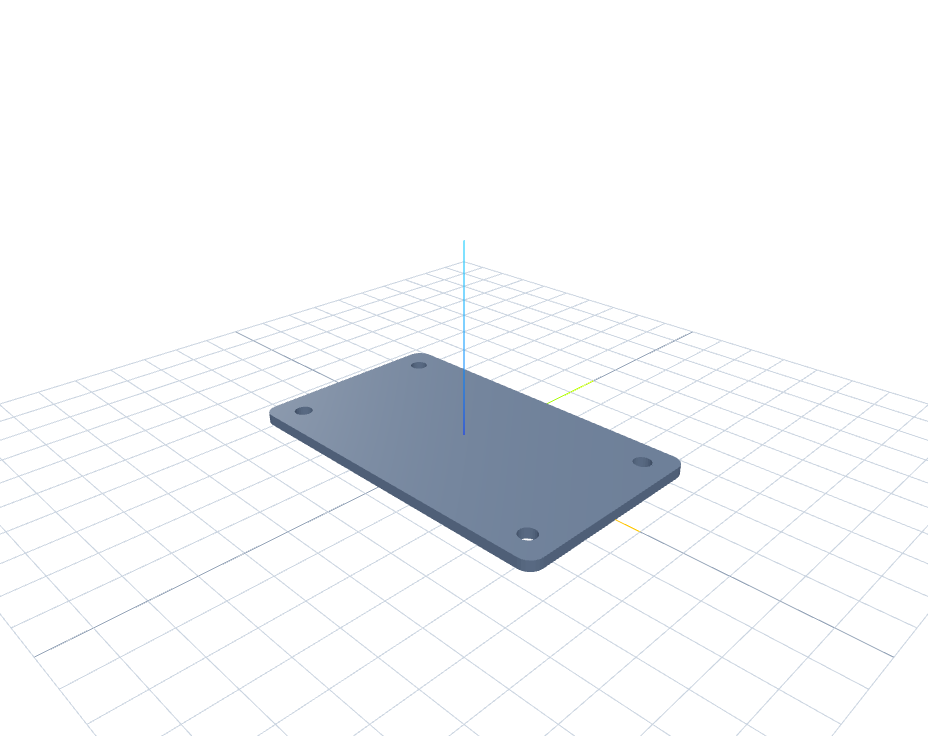 Laser-cut profile at its default size
